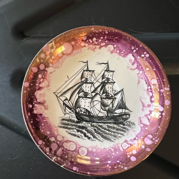 Vintage Grays - Sail Boat Teacup And Saucer , Stoke-on-Trent, From England. - Picture 4 of 5
